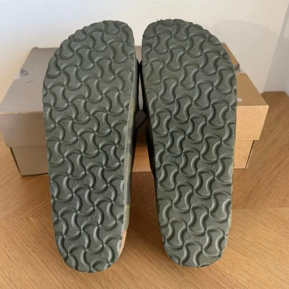 Birkenstock Arizona ‘Green Camo’ Unisex Sandals - SZ M 9-W 11!